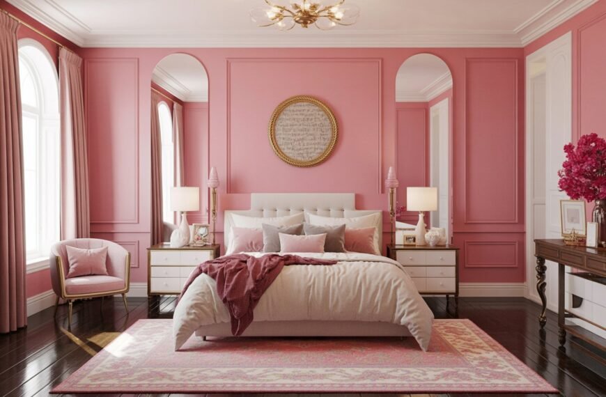 Pink Bedroom