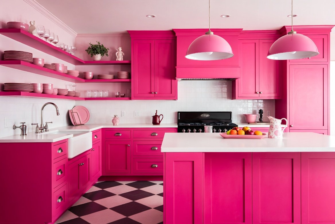 Pink Kitchen