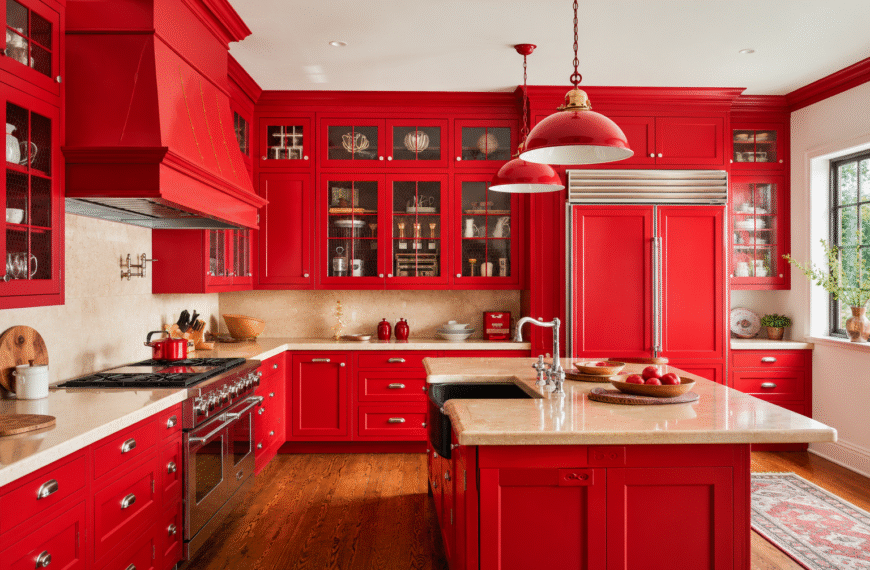 Red Kitchen