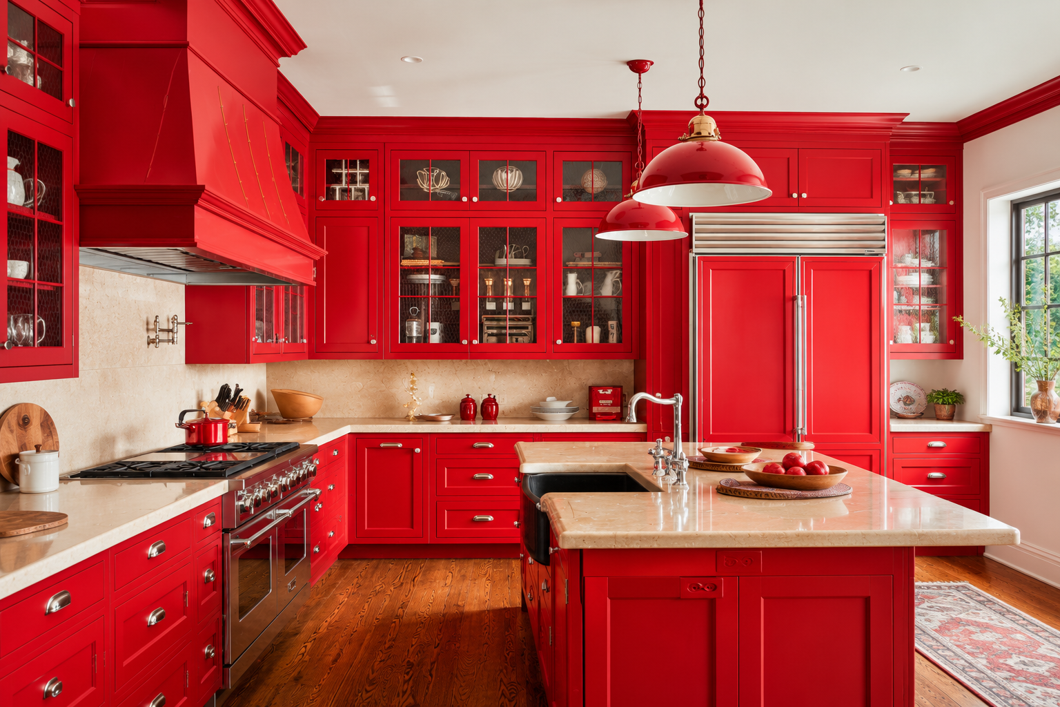 Red Kitchen