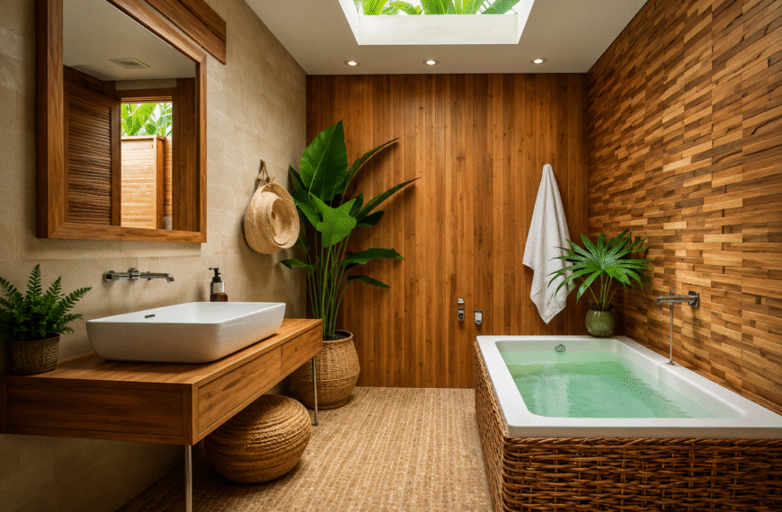 Tropical Bathroom