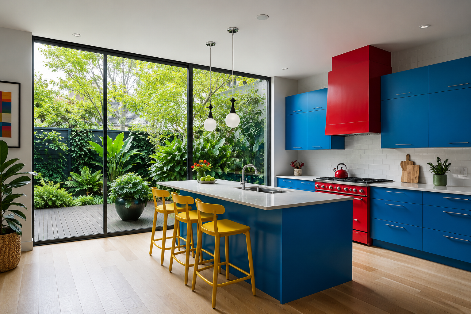 Vibrant Kitchen