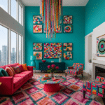 Vibrant Living Room