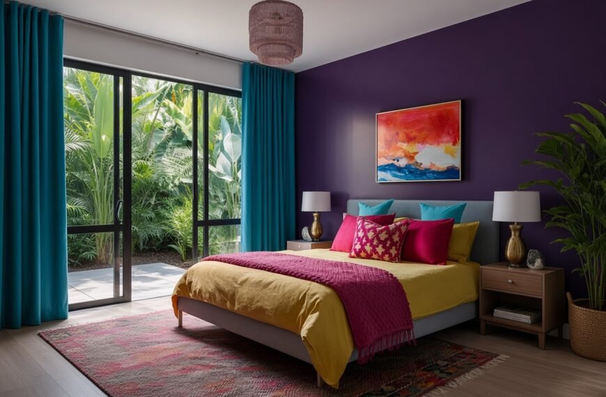 Colorful Bedroom