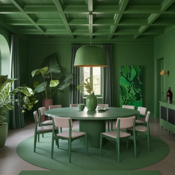 Green Dining Room