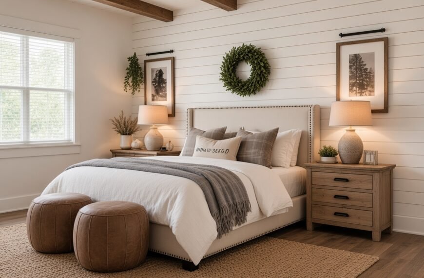 Modern Farmhouse Bedroom