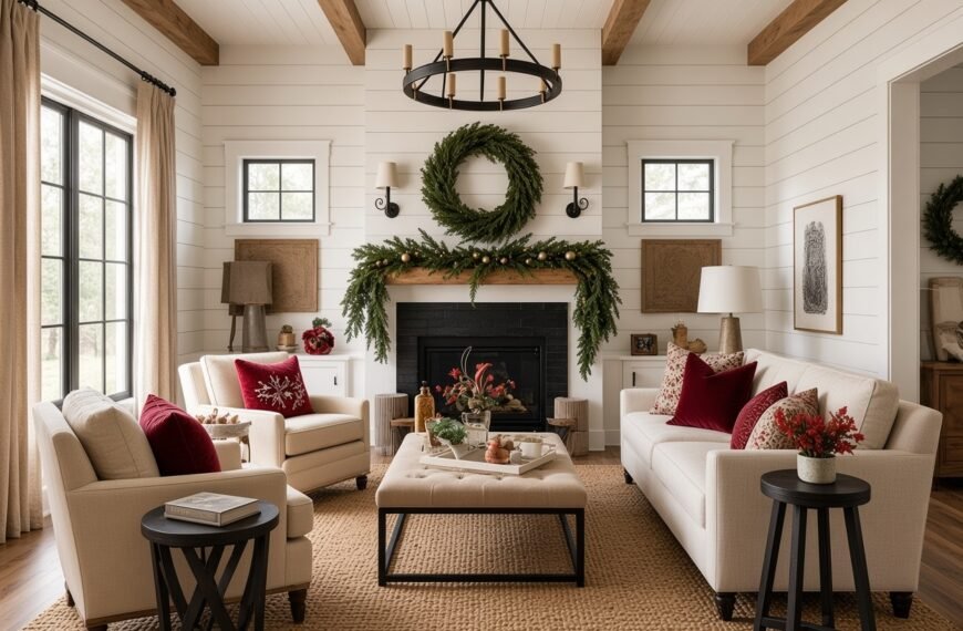 Winter Living Room